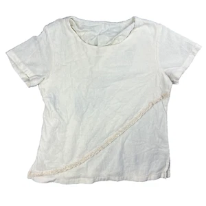 Mexico Lindo Damenbluse Größe Large cremeweiß Kurzarm - Bild 1 von 7