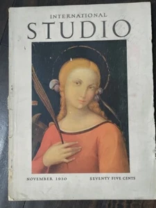 International Studio Magazine November 1930 Art Paintings Decoration 102 Seiten - Bild 1 von 6