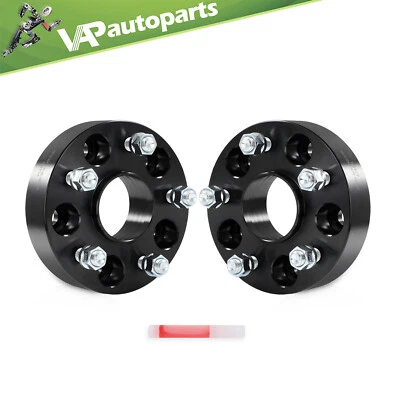 2Pcs 1.5" Hubcentric Wheel Spacers 5x4.75 Fits 2014-2019 Chevrolet Impala Camaro Foto 1 de 4