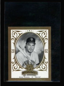MIKE PIAZZA 2002 DONRUSS DIAMOND KINGS #RC-5 T204 MINI CARD #0628/1000 AY6027