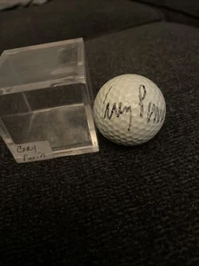 COREY PAVIN SIGNED GOLF BALL W/COA IN PERSON AUTOGRAPH With Cube - Picture 1 of 4