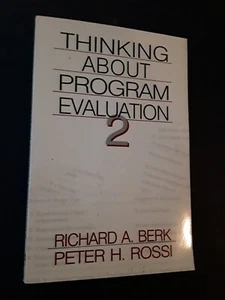 Thinking about Program Evaluation 2 - Taschenbuch von Berk, Richard A  - Bild 1 von 2