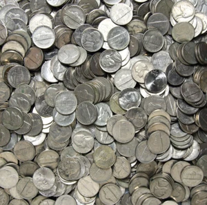 USA - Bundle - 5 Cent Cents ca. 1950-2020 JEFFERSON NICKEL - LOT Set of 50 Coins - Picture 1 of 4