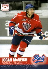 Logan McVeigh 2013-14 Regina Pats