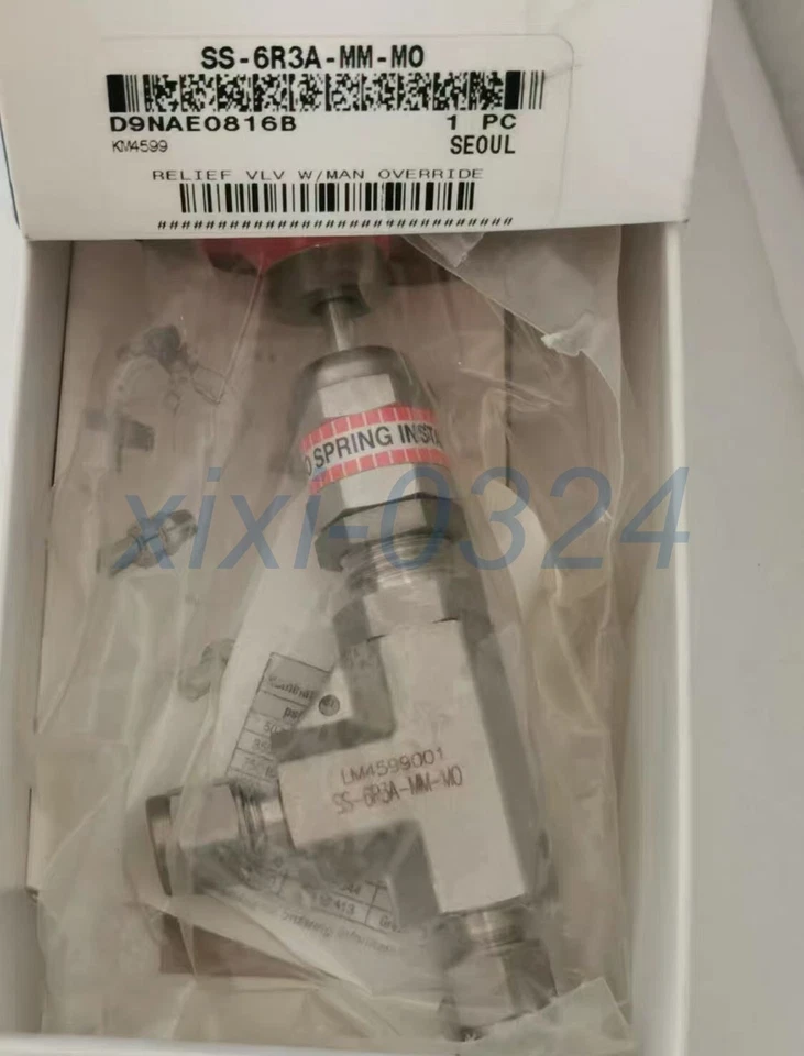 1 pieza NUEVO Swagelok SS-6R3A-MM-M0 Válvula de descarga proporcional vía DHL o FedEX Foto 1 de 2