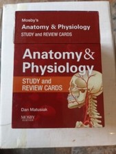 Mosby's Anatomy & Physiology Study and Review Cards by Mosby: Used