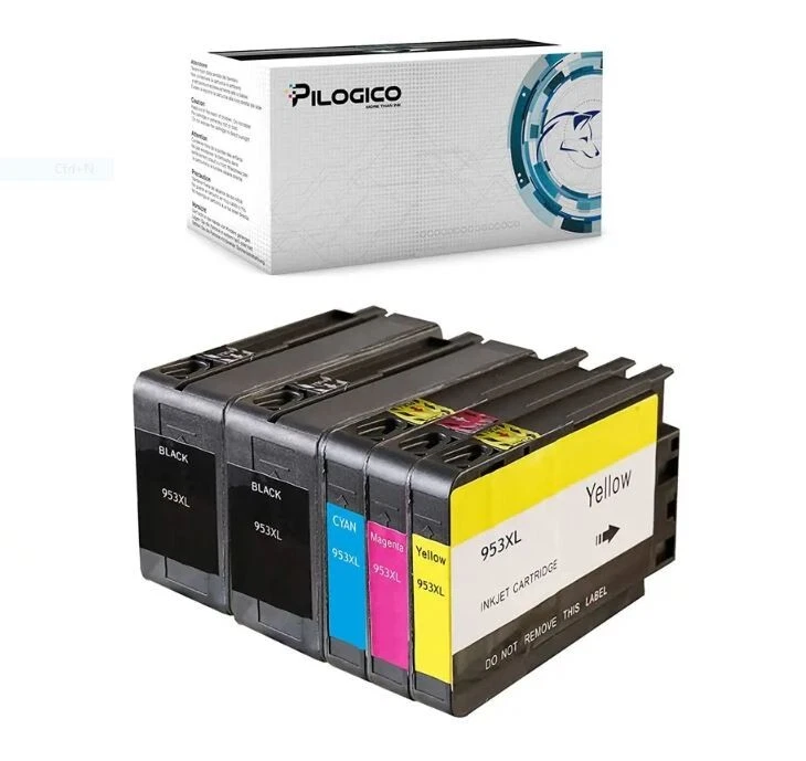 5 CARTUCCE COMPATIBILI 953XL PER HP Officejet Pro 8210 8218 8710 8720 8730 7740 - Immagine 1 di 1