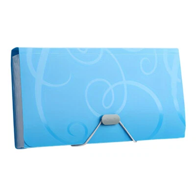 A6 Accordian File Folder Bill Organizer 13 Pockets Expanding File  with W2A2 - Image 1 of 4