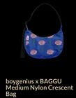 Boygenius X Baggu Medium Nylon Crescent Bag Limited Edition Rare Sold Out