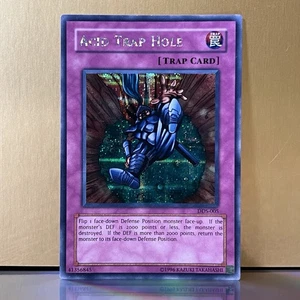 YuGiOh • Acid Trap Hole • DDS-005 • Prismatic Secret Rare Dark Duel Story • LP - Picture 1 of 2