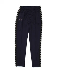 KAPPA Mens Graphic Tracksuit Trousers XS Navy Blue AE16 - Picture 1 of 3