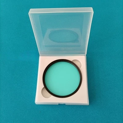 Infrared Cut Filter Blue Glass Color Restoration Lens for Modified Cameras 1PC - Image 1 of 4