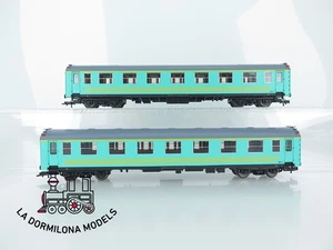 VR1575 H0 =DC ELECTROTREN PAREJA DE COCHES 500 CUBANOS 6511 RENFE - S/C - Imagen 1 de 22