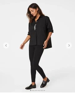Neu SPANX Supersmooth Ponte Zip Leggings Gr. M 21296R - Bild 1 von 12