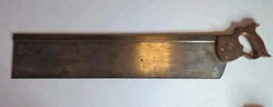 VINTAGE E.C. ATKINS & CO 26" Mitre Saw For Stanley Rule & Level Co. - Picture 1 of 19