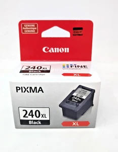 Canon 240XL Pixma Inkjet Cartridge, Black, New In Sealed Box, Genuine Canon - Picture 1 of 3
