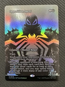 MTG Spider-Man Opposition Agent Borderless Foil Mythic English - Bild 1 von 3