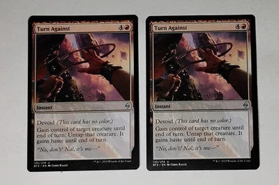 2x Turn Against Regular 135/274 Uncommon Magic The Gathering Card MTG TCG 2015 - Image 1 of 2