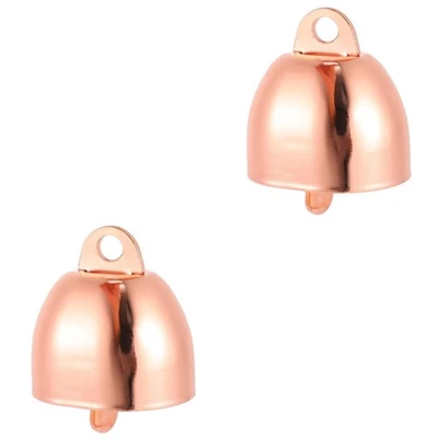 2pcs Metallviehglocken Retro Rose Pferd Hängende Haustier - Bild 1 von 4