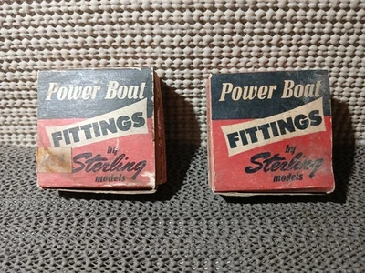 LOT OF 2*STERLING*MODEL BOAT MOTOR PROPELLERS*CLASS 1/2A & A/B*SP*NOS*SAI  - Image 1 of 4
