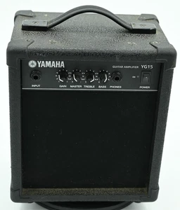 Yamaha YG15 Black Electric Guitar Amplifier W/Handle 40 Watts Peak Power - Picture 1 of 6