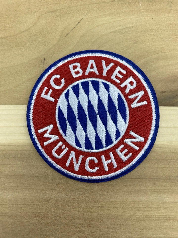 FC Bayern Munchen Munich Patch Iron On Player Version Crest Badge 3” - Image 1 of 1