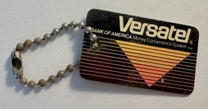 Vintage Bank of America BofA Versatel Versateller Schlüsselanhänger Promo - Bild 1 von 2
