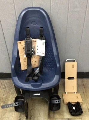 Thule Yepp 2 Maxi - Asiento trasero de bicicleta para niños con montaje en cuadro, azul mayólica Foto 1 de 4