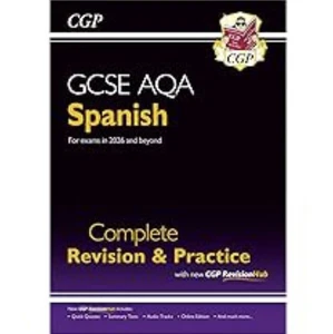 CGP GCSE AQA Spanish - For the Grade 9-1 Exams - Complete Revision & Practice - Picture 1 of 4