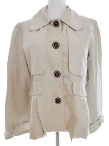 Mia moda Größe 12 (40) Elfenbeinfarbe Jacke Langarm - Bild 1 von 5
