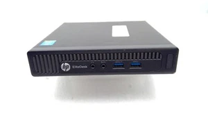 HP EliteDesk 800 G1 Mini Desktop i5-4590T 16GB DDR3/160GB SSD HD4600 WIFI No OS - Afbeelding 1 van 4