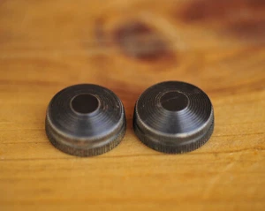 Vintage Weaver Rifle Scope Turret Caps Steel #1 - Picture 1 of 6