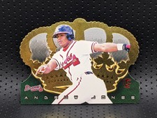 1999 Pacific Crown Royale Andruw Jones Limited Series /99 Die Cut **FREE SHIP!**