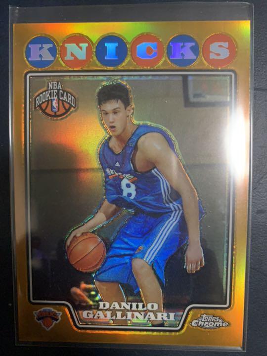 Danilo Gallinari Basketball 2008-09 Season Sports Trading Cards 