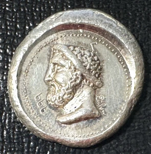 USVI Ingot Howard Eichen Anaheim Roman Head 1 oz .999 Silver Round RARE VERSION! - Picture 1 of 5