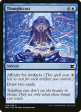 MTG 1x Foil THOUGHTCAST Modern Masters 2015 MM15 (Good)