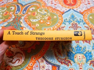 !SALE! $4 "A Touch of Strange" A Collection of Stories Theodore Sturgeon 1958 - Bild 1 von 6