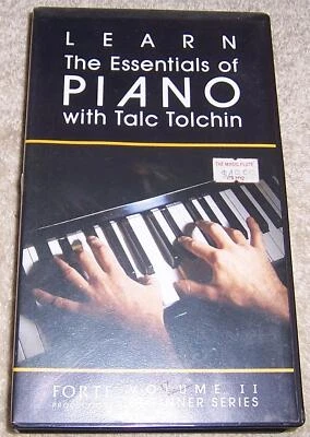 Learn The Essentials of Piano with Talc Tolchin Vol. II Beginner Series VHS - Image 1 of 2