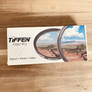Tiffen 55mm Digital Essentials Filter Kit Circular Pola, UV & ND6, 55DIGEK3 - Picture 1 of 3