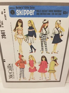 Reproduction of Vintage Pattern McCalls 7841 Skipper Clothes NIP/Uncut - Picture 1 of 3