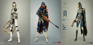 New More Colors ThreeA Toys DESTINY HUNTER 1/6th Scale Set 3A Collectible Figure - Picture 1 of 27