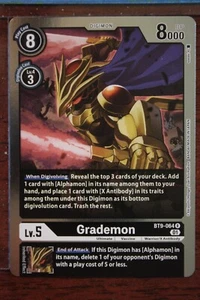 Juego de Cartas Digimon CCG: "Grademon" (Foil) BT9-064 R - Imagen 1 de 1