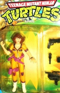 Teenage Mutant Ninja turtles APRIL O'NEIL 1992 vintage tmnt moc playmates moc - Picture 1 of 7