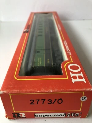 Rivarossi HO Railway Post Office Passenger Car Train Northern Pacific #155 - Image 1 of 4