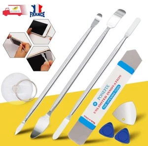 Kit Outils Réparation Téléphone Portable Spudger métallique, Ventouse 8 en 1 - Zdjęcie 1 z 6
