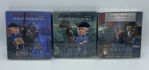 3 Rush Revere Audio Books Brave First Patriots Brave Pilgrims Politics Limbaugh - Bild 1 von 24