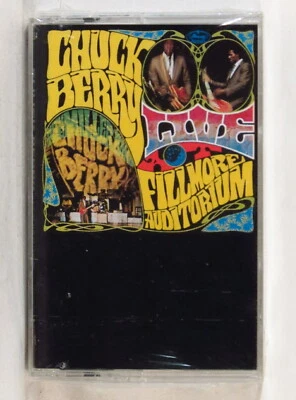 CHUCK BERRY w/ Steve Miller Band - Live at Fillmore 1994 US cassette SEALED - Image 1 of 2
