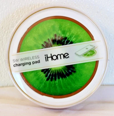 Almohadilla de carga inalámbrica iHome 5W - Kiwi - IH-QI1050E Foto 1 de 4