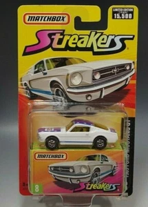 2006 MATCHBOX #8 1965 FORD MUSTANG GT WHITE STREAKERS L.E. NIB CONDITION - Picture 1 of 3
