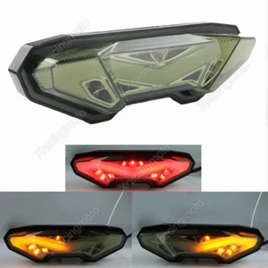 Señales de giro con luz trasera de freno de humo ajustadas para Yamaha MT-09 FZ-09 14-16 - Imagen 1 de 12